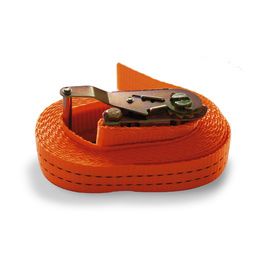 Sangle a cliquet arrimage orange 1 partie tension 400 a 2000 daN