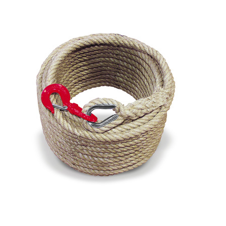 corde de levage a poulie avec crochet diametre 20 - 22 mm