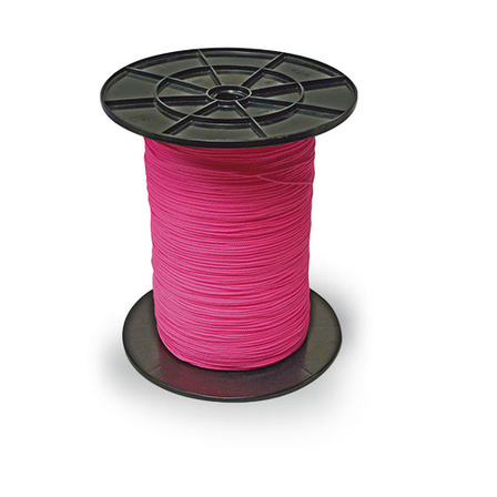 drisse polypropylene rose bobine de 100 a 1000 metres diametre 1,5 mm et 2,5 mm