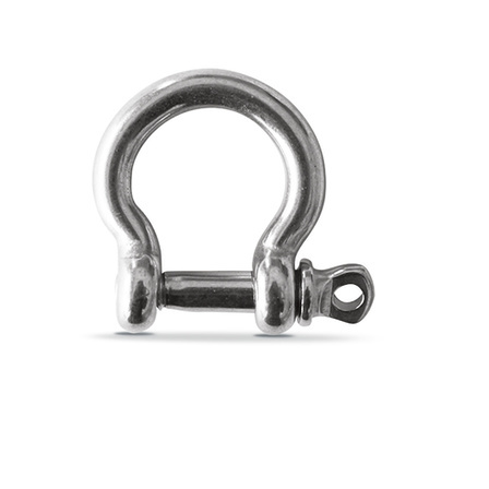 Manille lyre inox 316 ø 8mm CMU 250 kg - Accessoire pour cable - fixation  et décoration -  - On en fait des Tonnes - Vente de  Matériel de levage et d'arrimage