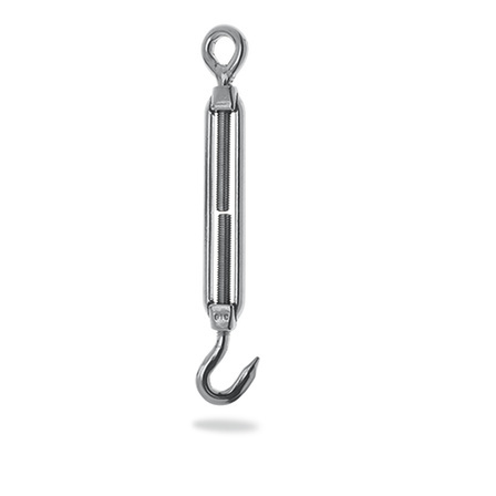 Tendeur crochet+anneau inox 316 ø 10mm CMU 220 kg - Accessoire