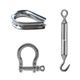 accessoires câble, galva et inox